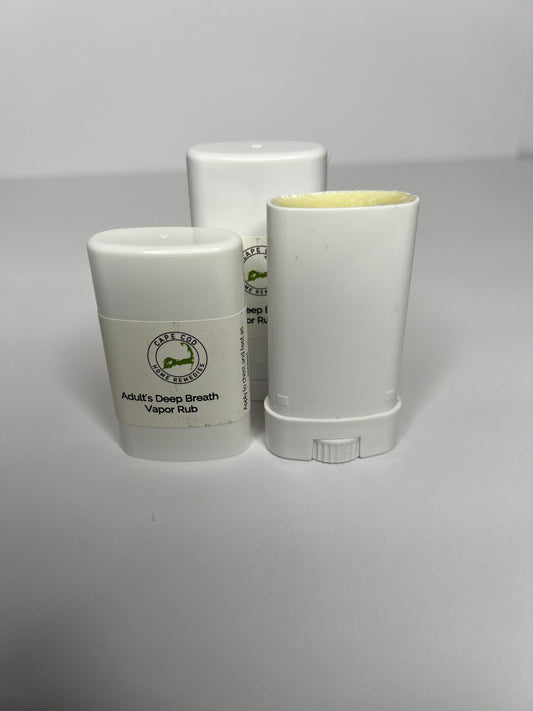 All-Natural Vapor Rub for Congestion & Colds