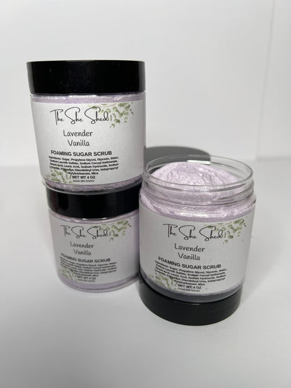 Foaming Sugar Scrub: Variety of Scents!
