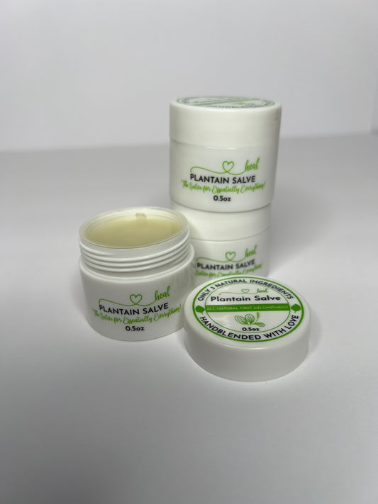 First Aid Ointment: Plantain Salve, for Wound Recovery