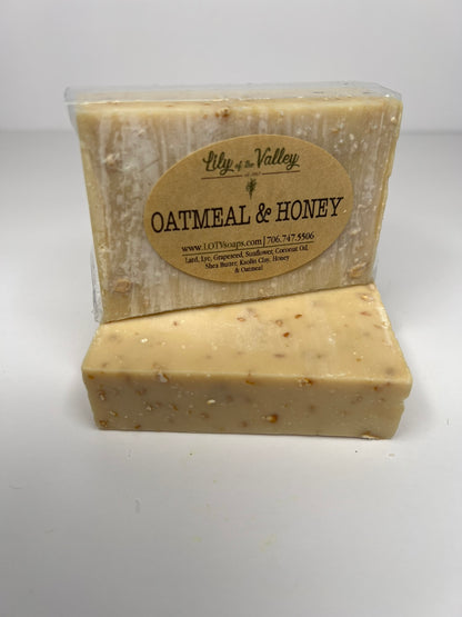 Oatmeal & honey Soap (Natural Body Soap)