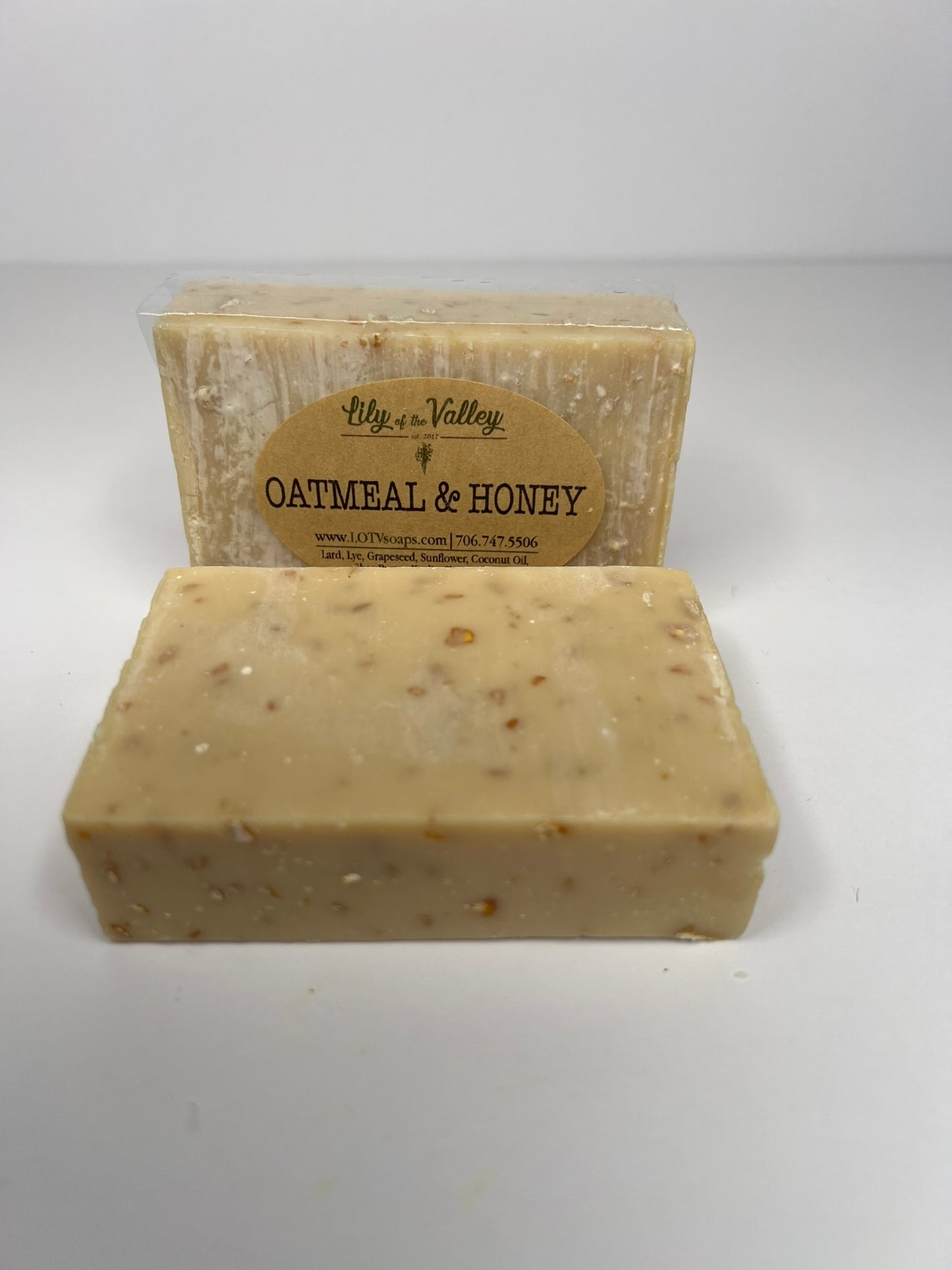 Oatmeal & honey Soap (Natural Body Soap)