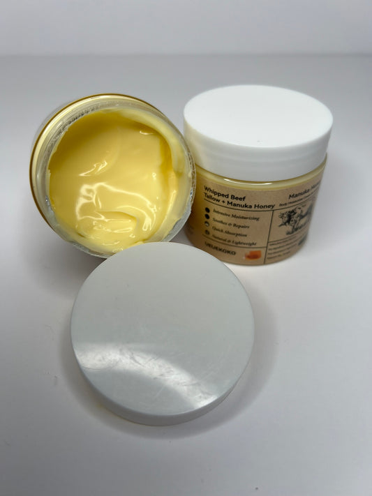 Whipped Beef Tallow with Manuka Honey Face Creme