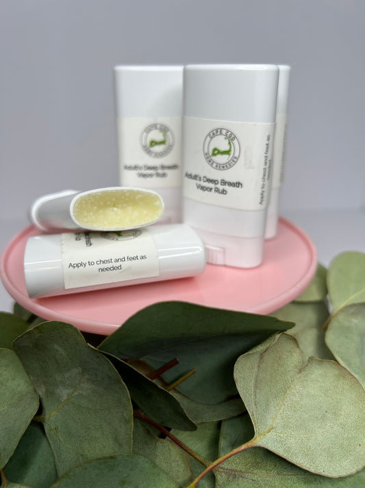 All-Natural Vapor Rub for Congestion & Colds