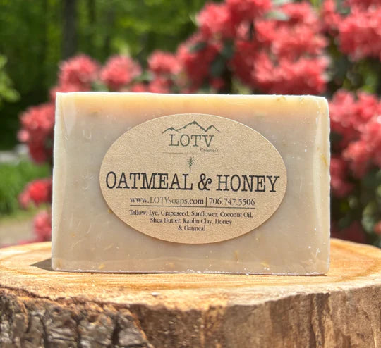 Oatmeal & honey Soap (Natural Body Soap)